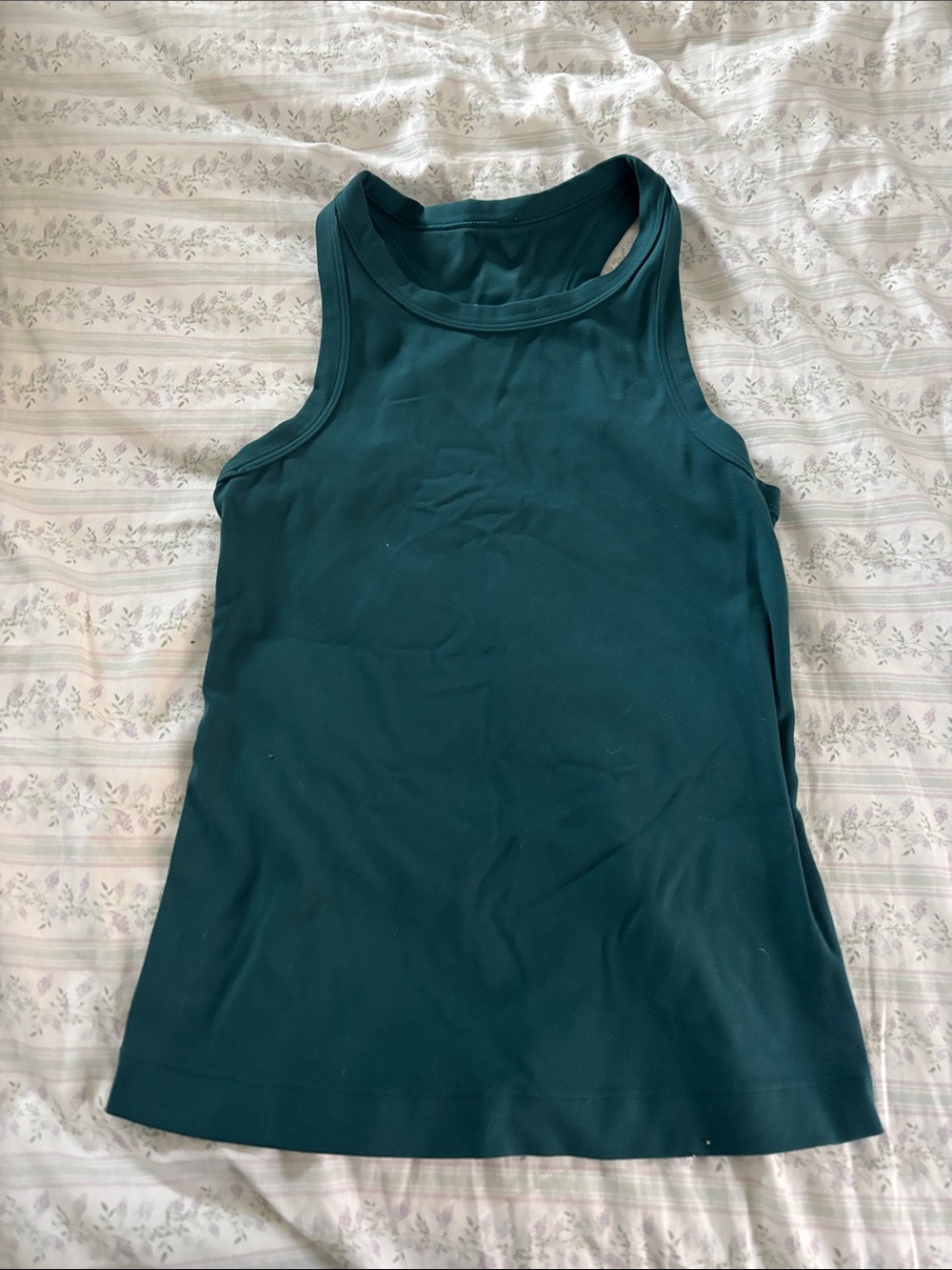 Women’s Teal Racerback Tank Top - Unbranded